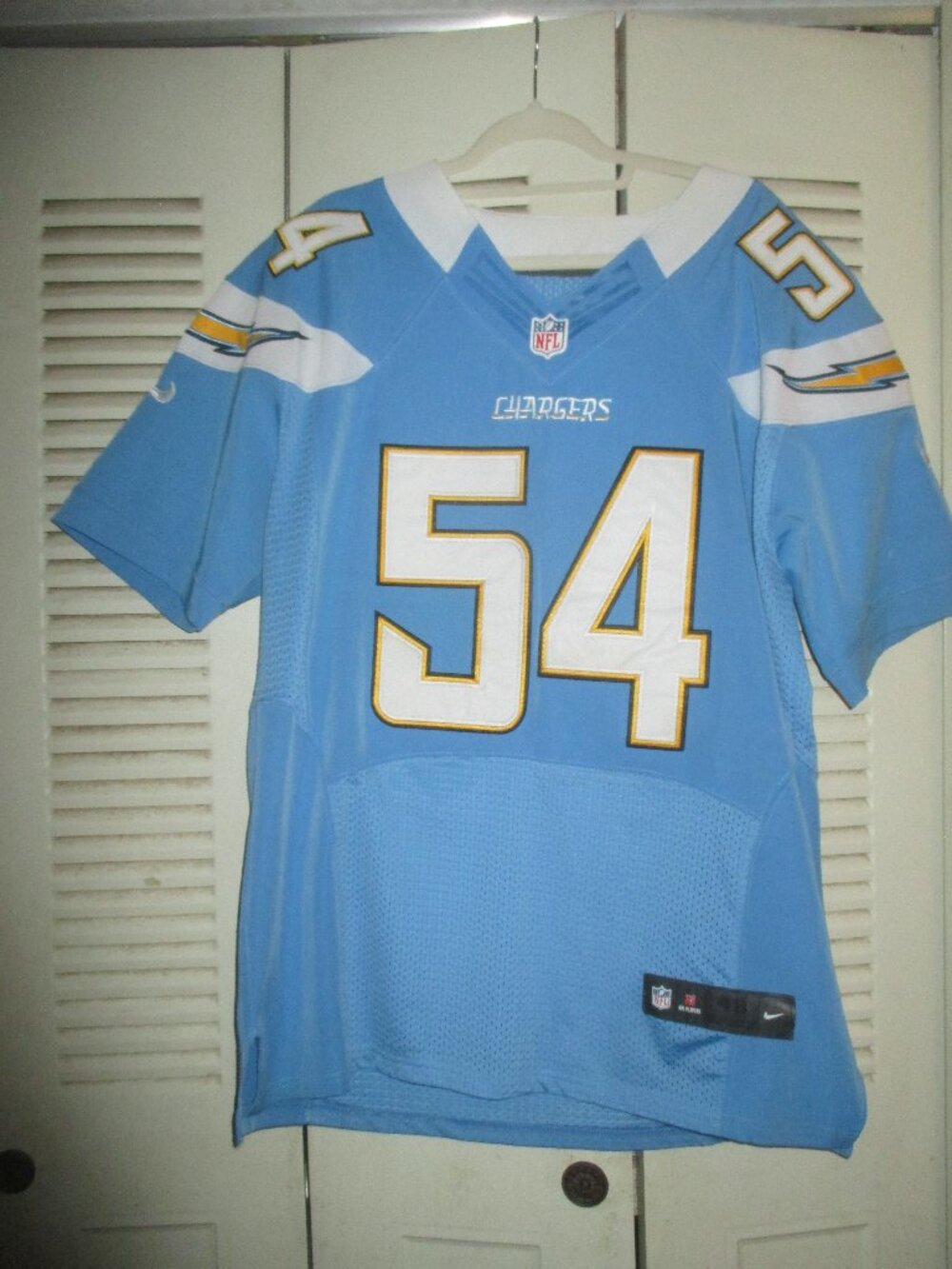 Melvin Ingram San Diego Chargers Jersey Mens 48 NFL Football Nike On Field